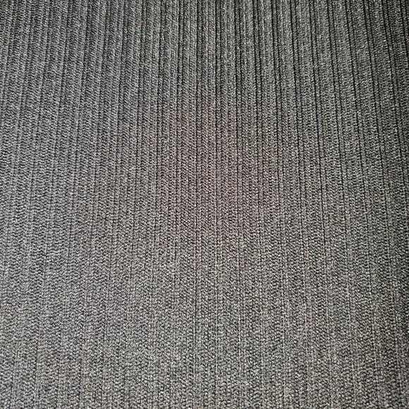 Womens Vintage Union Made Dress 70s Black knit S small macrame lace Judy Gibbs - Picture 7 of 15